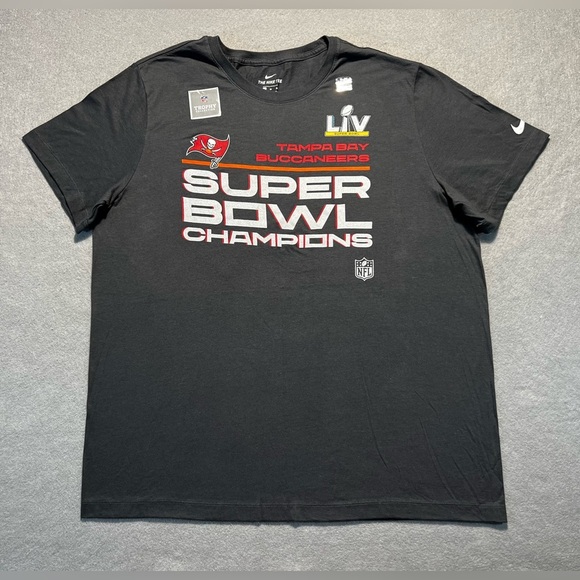 Nike Other - Nike Tampa Bay Buccaneers Super Bowl LV Champions Gray XL T-Shirt NFL